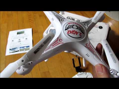 ShengKai D97 FPV Quadcopter Review | On board footage