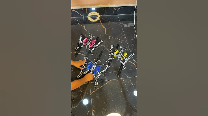 3 Butterflies Wall Art | DIY Craft