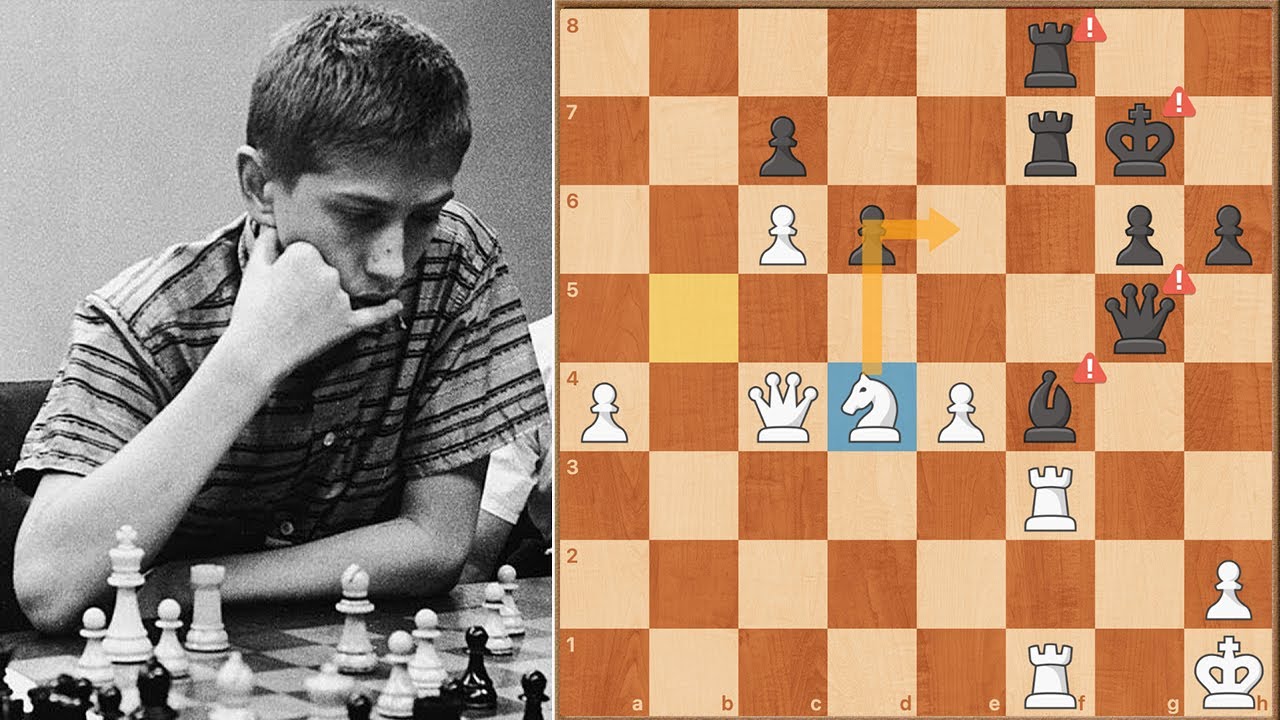 ❌ La partida de Ajedrez más LAMENTABLE de Bobby FISCHER vs Mikhail Tal