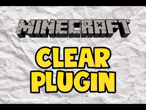 Clear | Pocketmine Plugin for Minecraft 1.4 | Foxayz