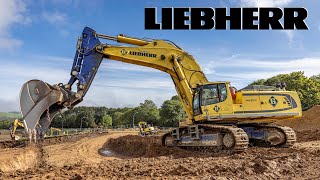 Earthmoving with Liebherr R976