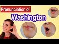 How to pronounce Washington, American English Pronunciation Lesson