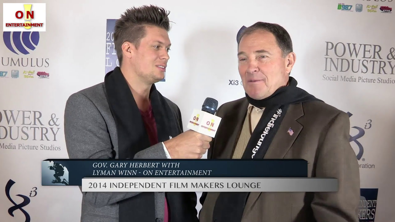 Lyman Winn with On Entertainment interviews Governor Gary Herbert YouTube