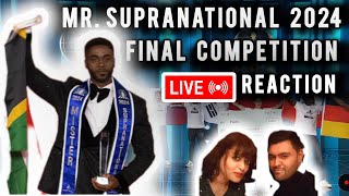 🚩Live Reaction🕺Mister Supranational 2024 Final Competition #MrSupranational #MisterSupranational2024