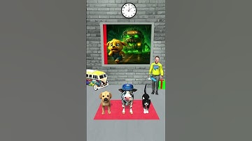 Cow, poor Cat Vs Dog cute? Which animal do you choose more? #cat #dog