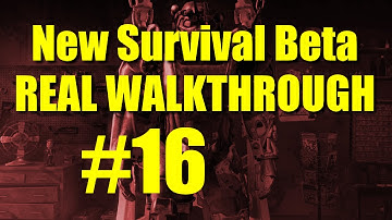 Fallout 4 Survival Beta Walkthrough Part 16 - Dead Easy Deathclaw Fight in Concord!