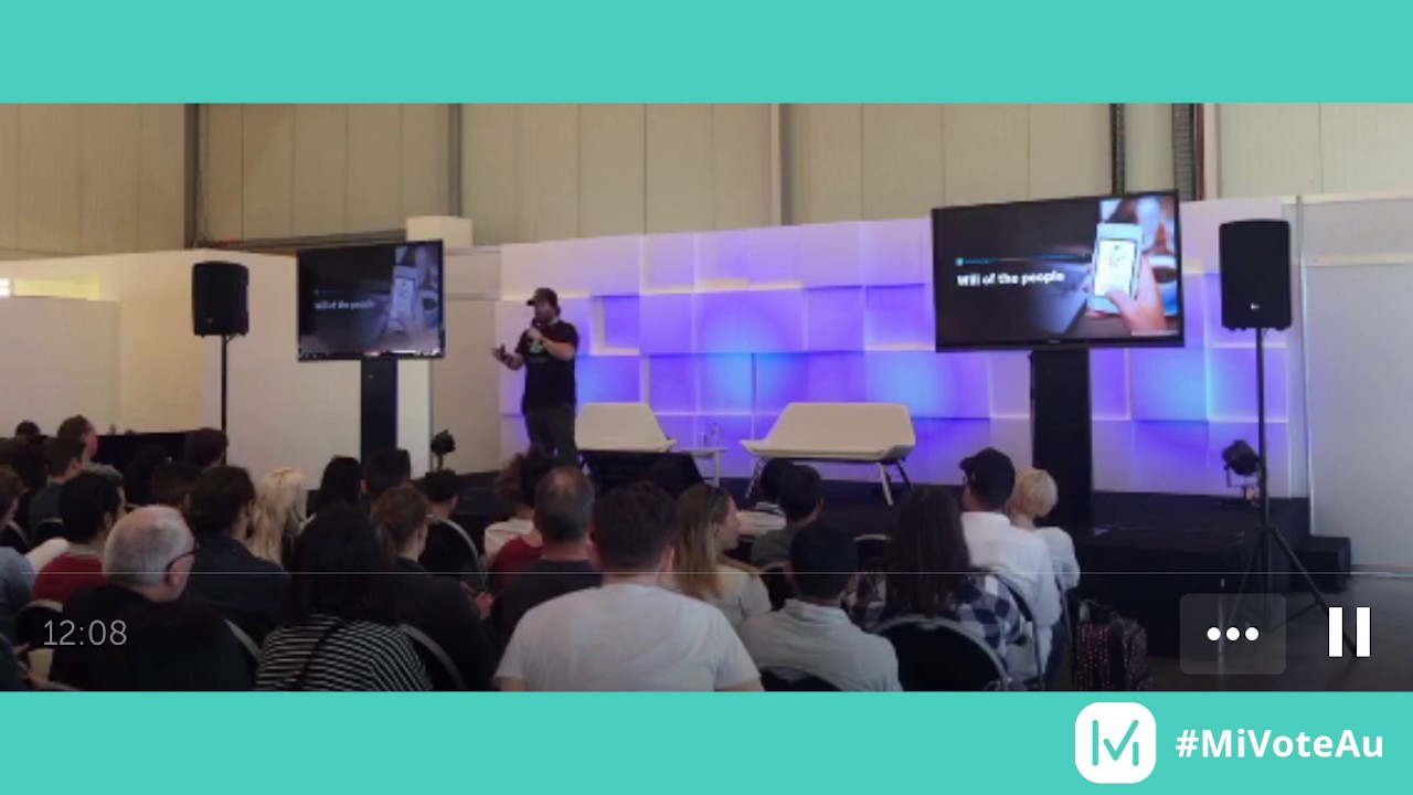 Founder Adam Jacoby Talks MiVote at Future Assembly 03 12 2016 ...