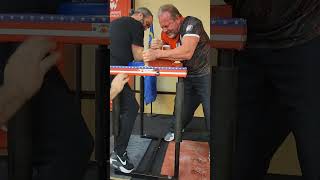 Joe Gould at the 2024 IFA North American Armwrestling Championships, Las Vegas