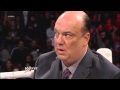 Brock Lesnar Attacks Mr McMahon During Paul Heyman S Personal Performance Review Raw Jan 28 201