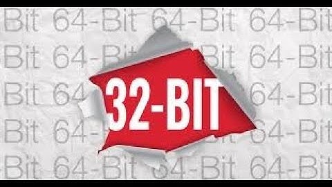 How to Run any 64bit Games on 32bit Window Using cmd