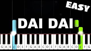 Shakira, Burna Boy - Dai Dai - EASY Piano Tutorial
