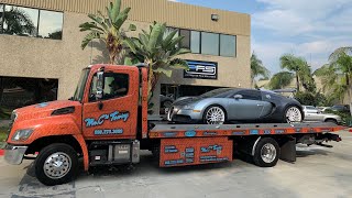REMOVING the wrap on my Bugatti Veyron!!