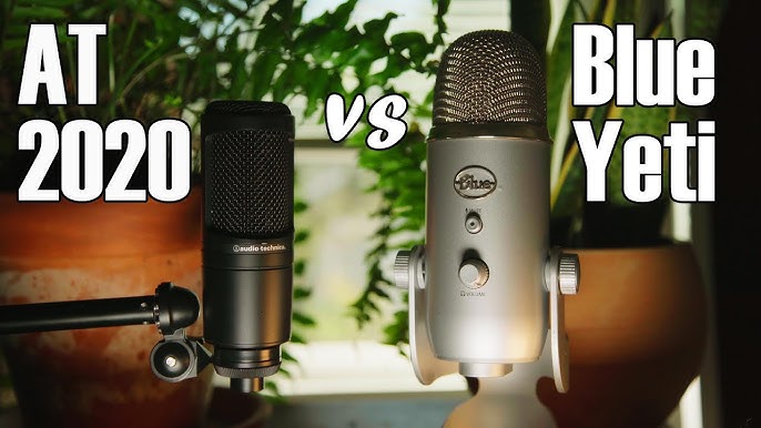 Blue Yeti vs AT2020: what's the difference between these two affordable USB  mics?