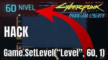 Como subir el Nivel a 60 en Cyberpunk Phantom Liberty - Códigos de Consola Cyber Engine Tweaks