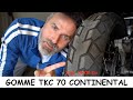 Gomme moto tkc 70 continental  come sono dopo 14000 km  yamaha supertenere