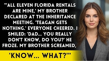 At The Inheritance Meeting, My Brother Claimed All 11 Properties - I