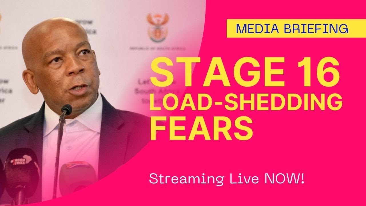 Minister of Electricity Dr Ramokgopa on Stage 16 load shedding