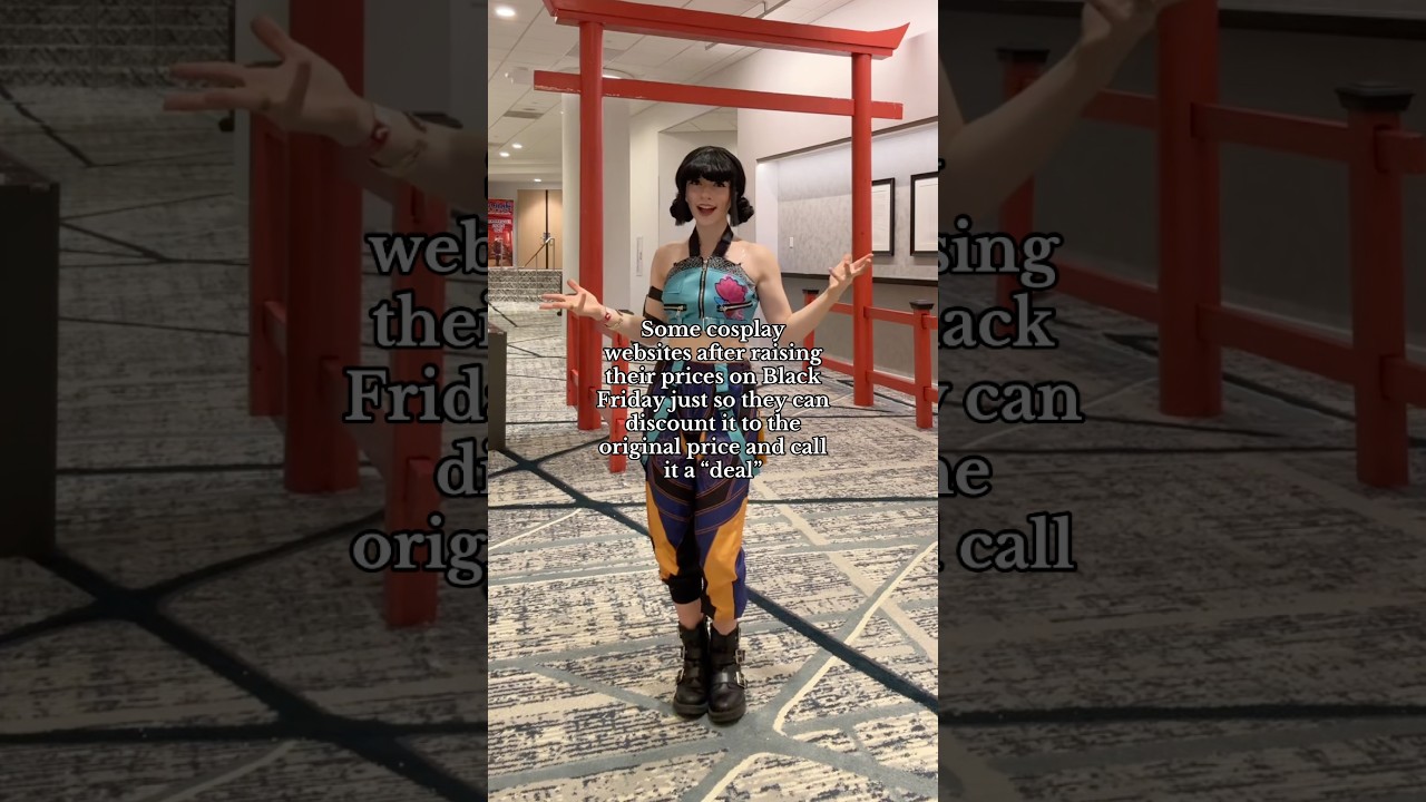 Not naming names but I swear I’ve seen it done before & not even on Black Friday OOF #cosplay #zoey