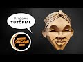 Origami Mask Tutorial - Mask 01 by Fynn Jackson