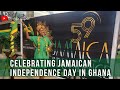 Jamaican Independence Day Ceremony in Ghana