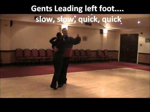 Basic Foxtrot Example Step with Kinetix Dance Dublin & Louth