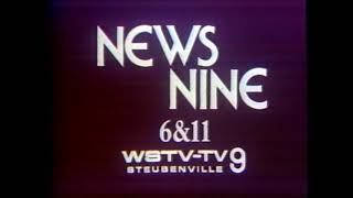 WSTV-TV Steubenville, Ohio - CHANNEL 9 - News open