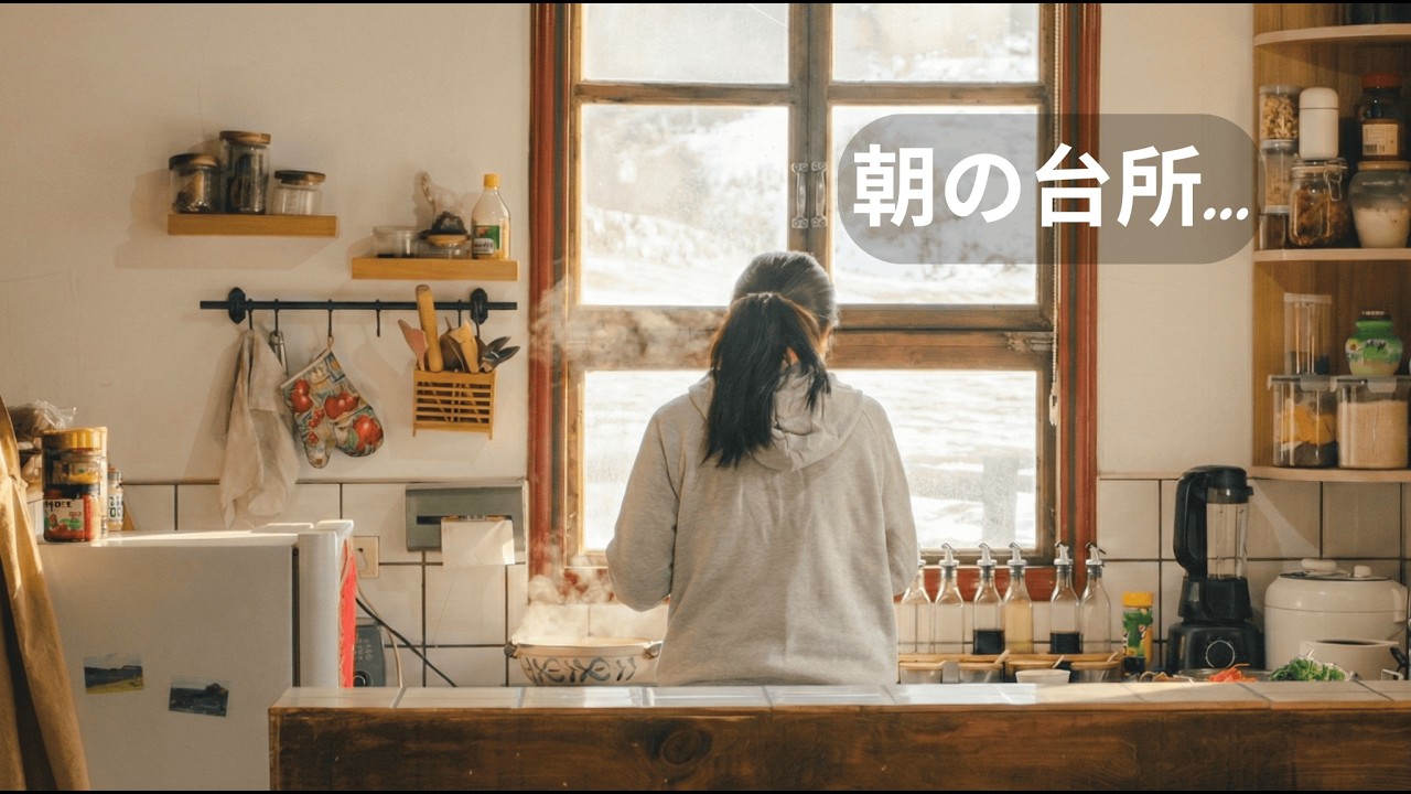【一人暮らし】 朝の台所...  リラックス音楽 | 作業用BGM・夜の癒し・スローライフ Playlist