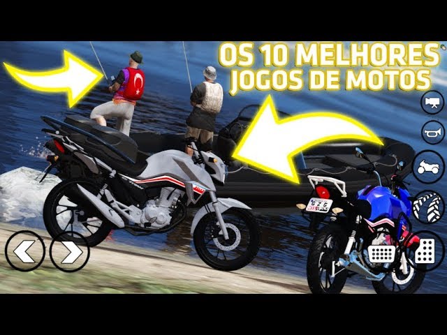 10 MELHORES JOGOS BRASILEIRO DE MOTO PRA ANDROID! 