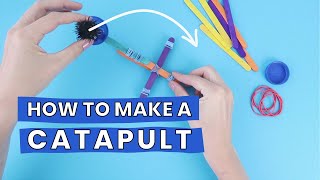 How to make a Catapult | STEM activities for kids