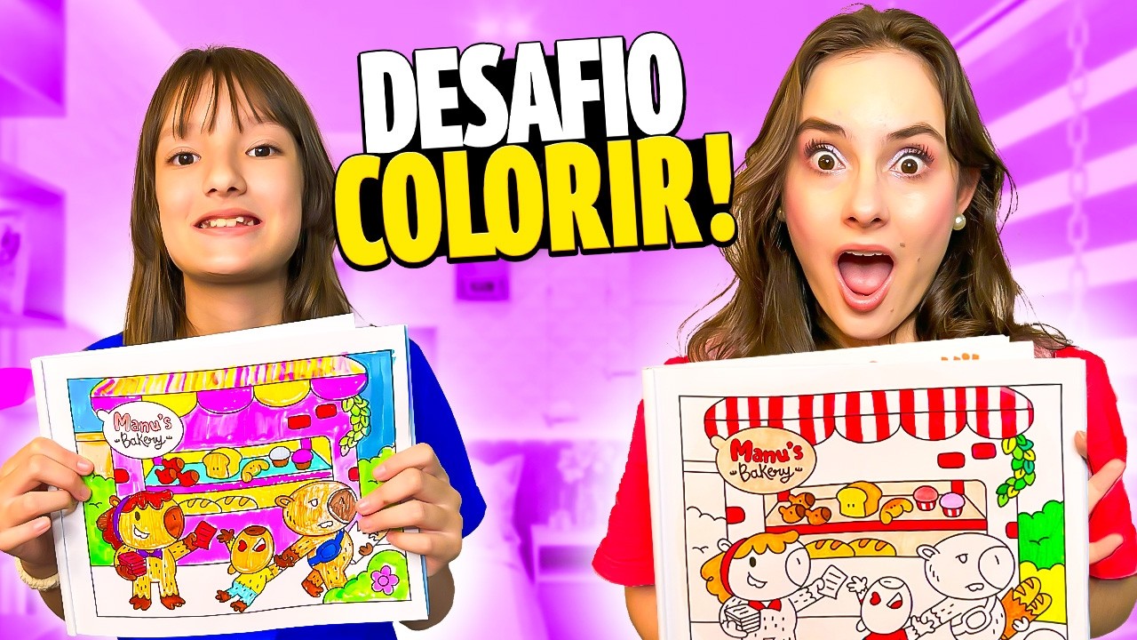 QUEM COLORIR A MELHOR CAPIVARA, VENCE!