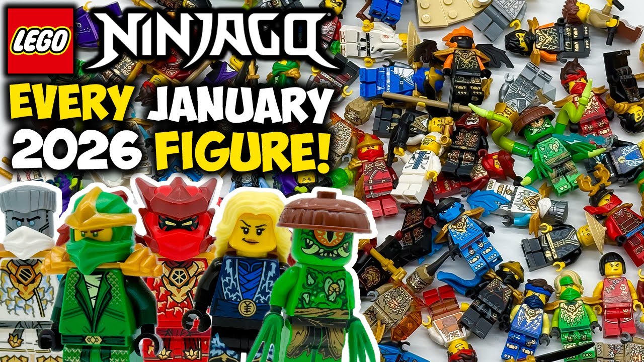 EVERY January 2026 Ninjago Dragons Rising Minifigure REVIEWED!