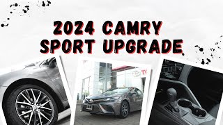 The 2024 Camry Sport Upgrade is the perfect combination of performance and style. | Autoline Toyota