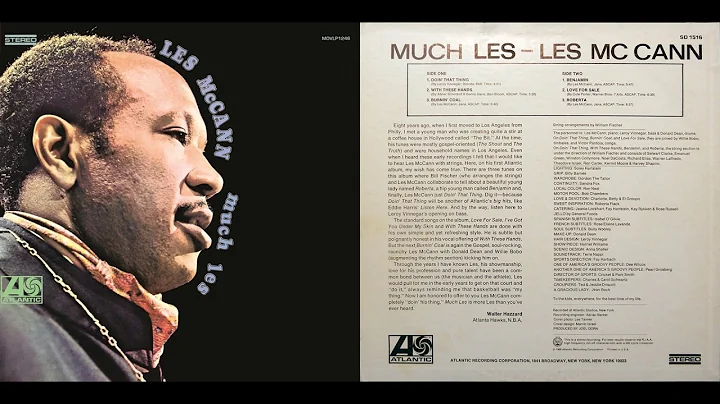 Les McCann - Benjamin