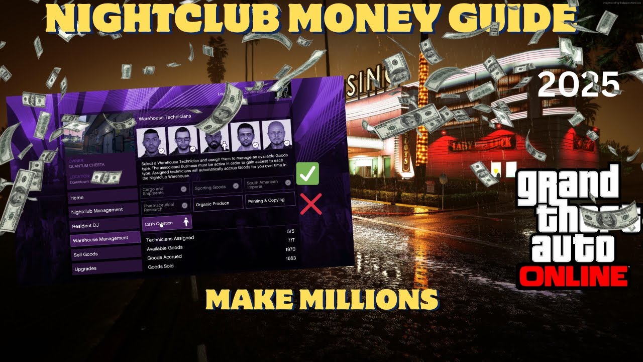 GTA ONLINE Nightclub Setup Guide Fastest Way To Earn Millions With GTA 