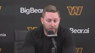 Kliff Kingsbury's future up in the air as Commanders prepare for final game of the season