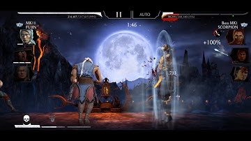 MK Mobile. Another Crash In Quest Mode During Intro Also Random Krypt Run