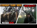 Legendary Ruddy Moose (New Outfit)- RED DEAD ONLINE