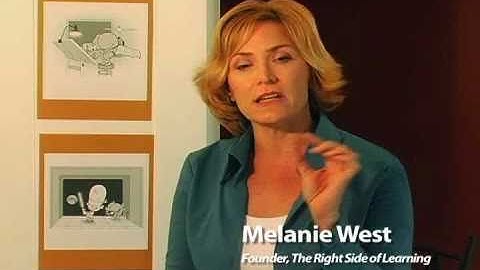 Right and Left Brain Learning - Melanie West, The Right Side of Learning