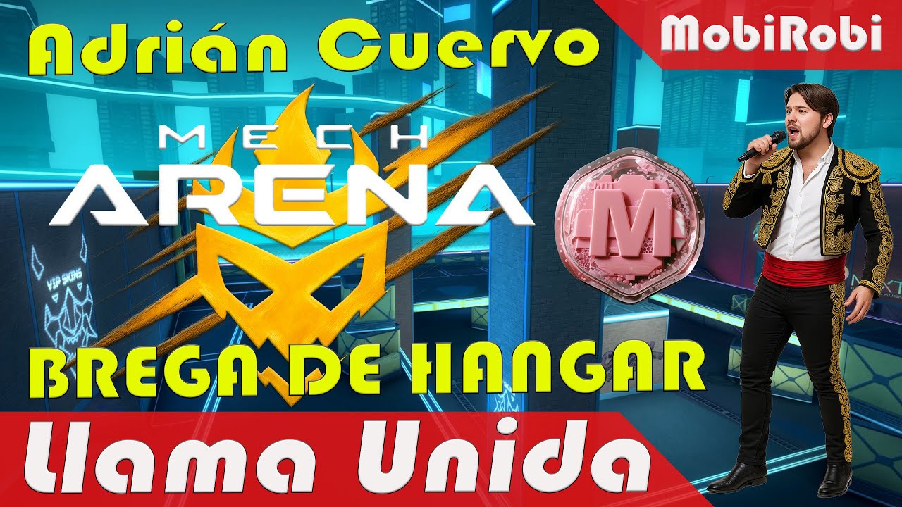Llama Unida Adrián Cuervo – Espíritu de equipo en BREGA DE HANGAR | Mech Arena 