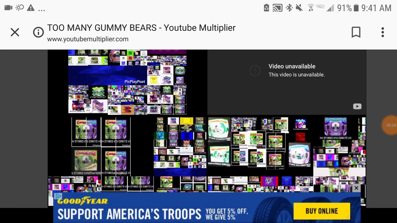 Omega giant super too many klasky klsaky klasky gummy bear!!!