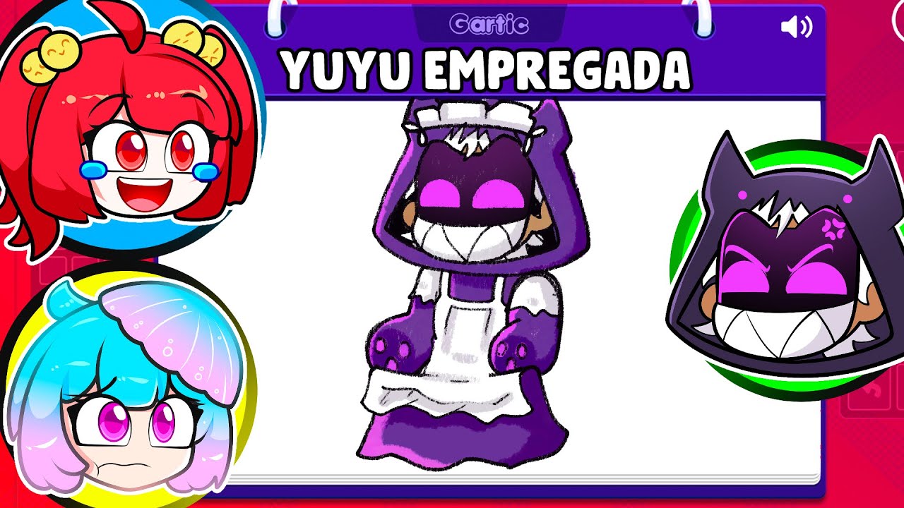 Desenhamos o Turma da Batatinha FANTASIADA no Gartic Phone!