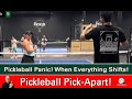 Pickleball When Panic Strikes What S Your Move 