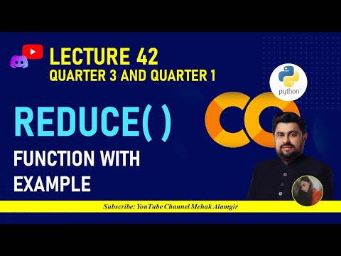 reduce function in python (urdu)  | giaic quarter 3