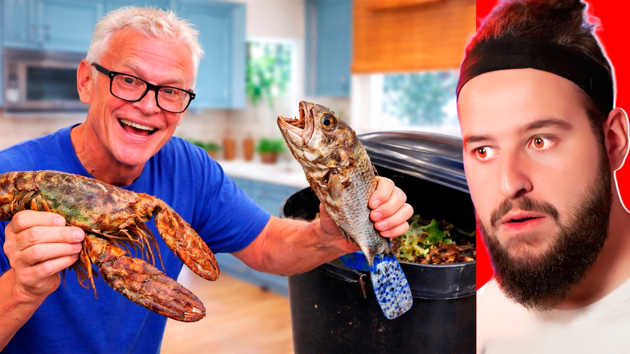 😳 Hace CLASES DE COCINA con COMIDA DE LA BASURA | Tacaños Extremos