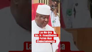 Senator Osita Izumaso, OFR  Pays Tribute to Late Sen. Dr. Ifeanyi Patrick Ubah (Ebubechukwuụzọ)