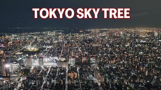 Visiting Tokyo Sky Tree at Night!