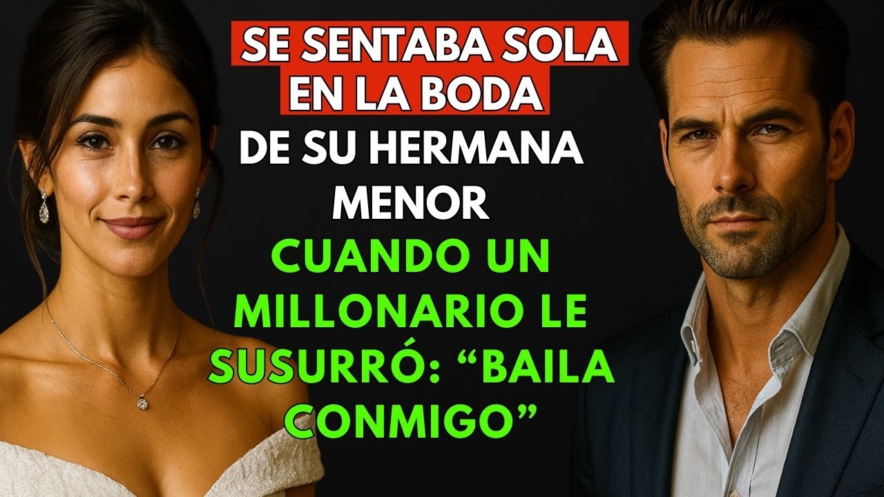 Se Sentaba Sola En La Boda De Su Hermana Menor — Cuando Un Millonario Le Susurró, “Baila Conmigo”