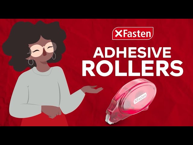 Double Sided Adhesive Roller — XFasten