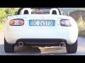 Mazda MX 5 NC sport exhaust sound - napexx