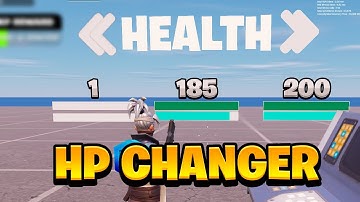 HP SELECTOR in Fortnite Creative! (UEFN)
